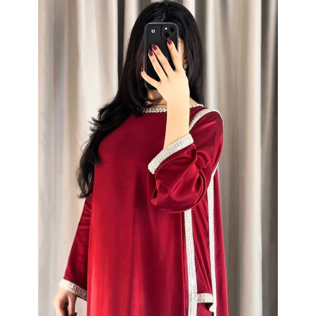 Hania Amir Eid Arrival Elegance 3pc dress with heavy sequence Lace work