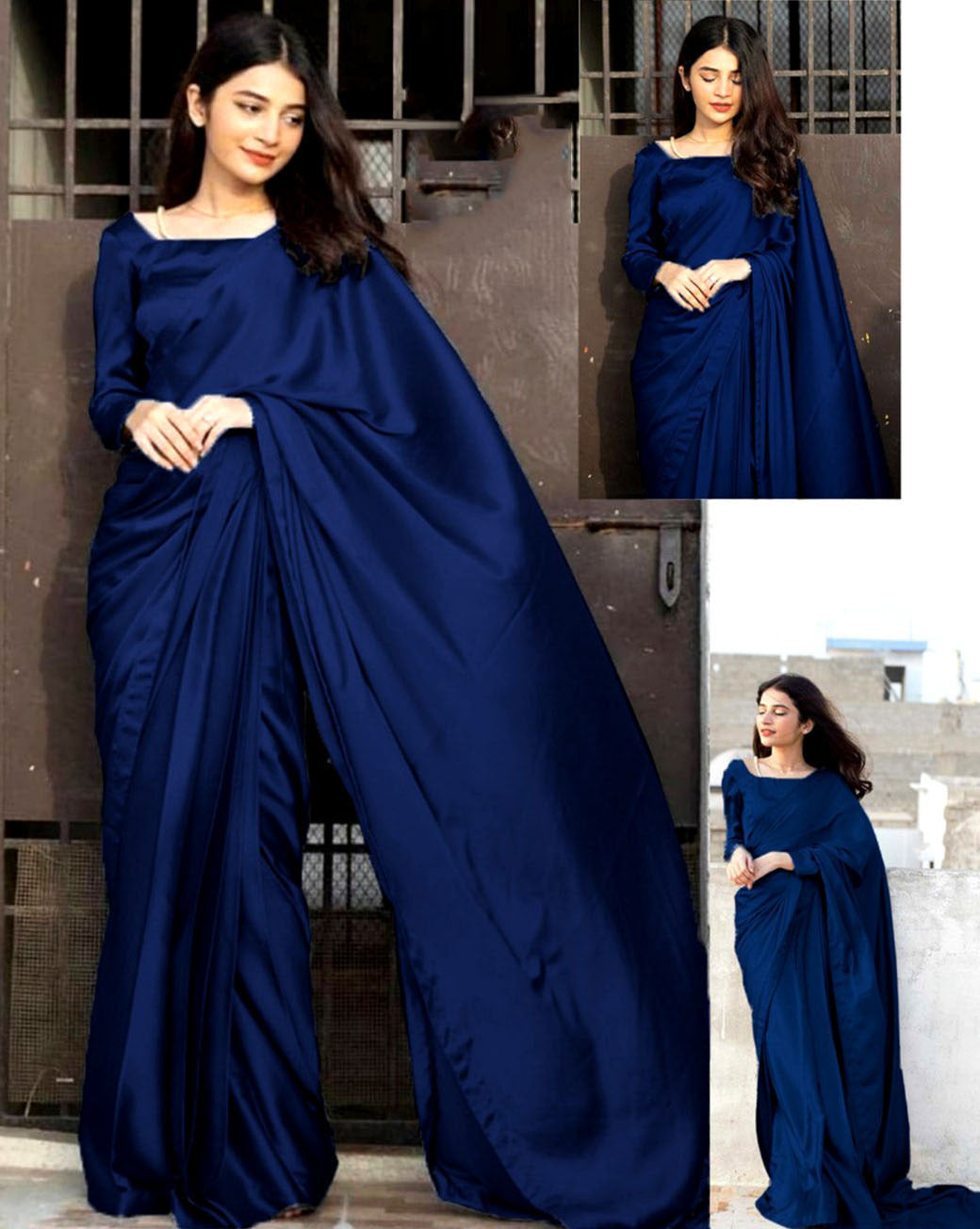 Silk Saree (Blouse , Petticoat & 7 Yards Stitched Saree )